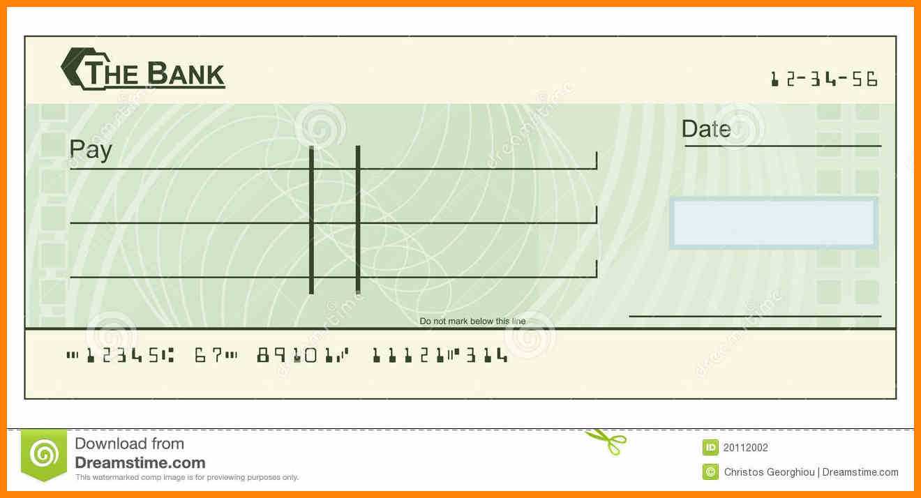 Check Clipart Cheque, Check Cheque Transparent Free For Throughout Blank Cheque Template Uk