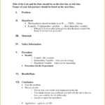 Chemistry Lab Report Template Word – Heartwork Regarding Lab Report Template Word