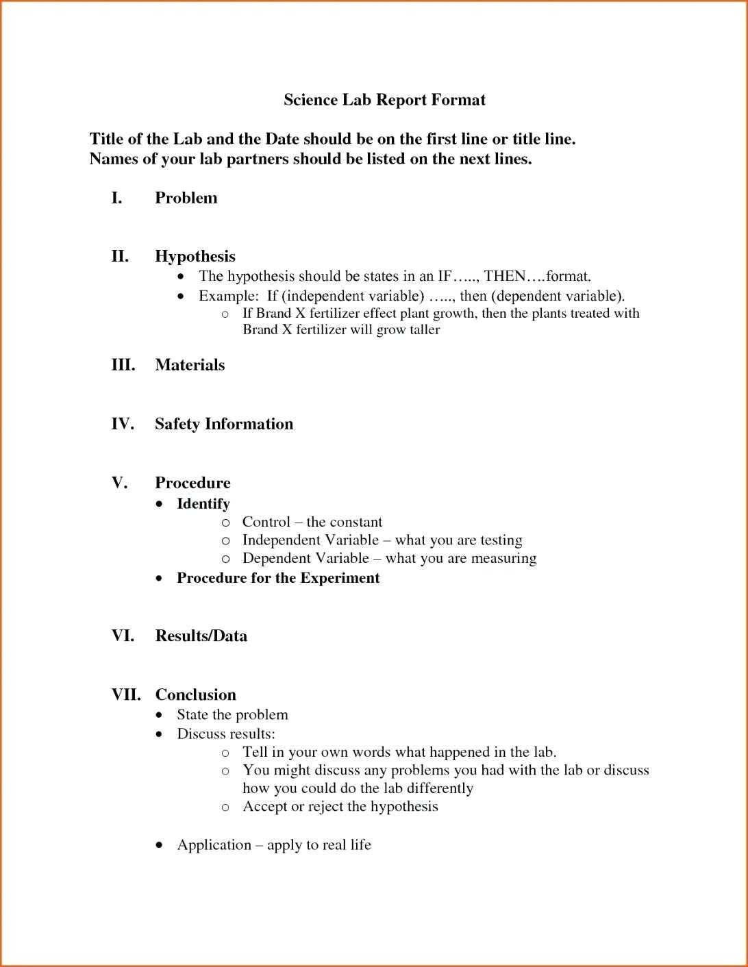 Chemistry Lab Report Template Word – Heartwork Regarding Lab Report Template Word