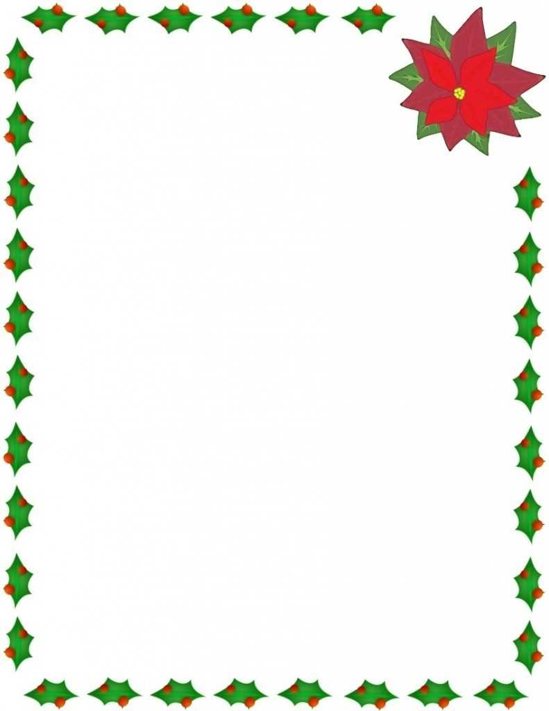 Christmas Border For Word Document – Calep.midnightpig.co Inside Christmas Border Word Template