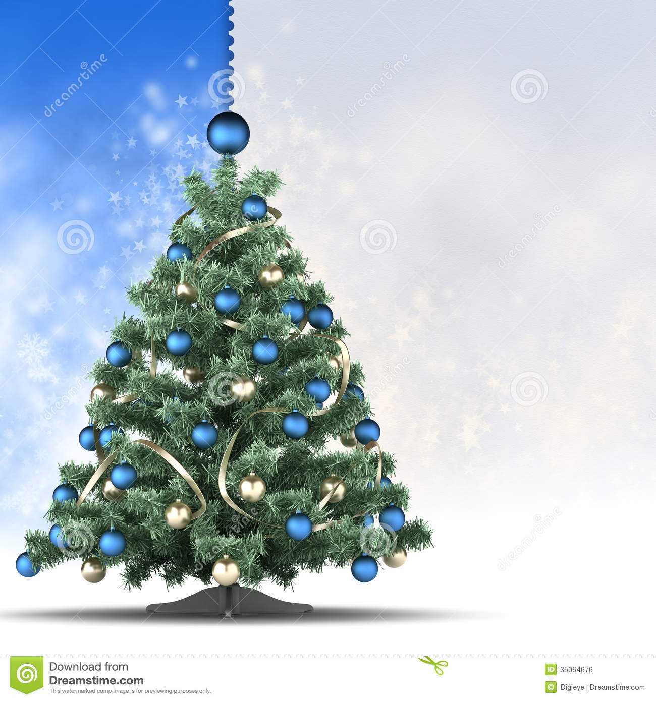 Christmas Card Template - Xmas Tree And Blank Space For Text Throughout Blank Christmas Card Templates Free
