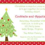 Christmas Party Invitation Templates Free Word Wedding intended for Free Christmas Invitation Templates For Word