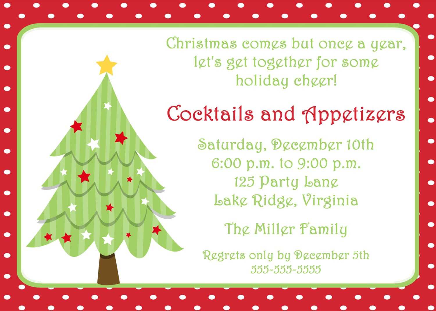 Christmas Party Invitation Templates Free Word Wedding Intended For Free Christmas Invitation Templates For Word