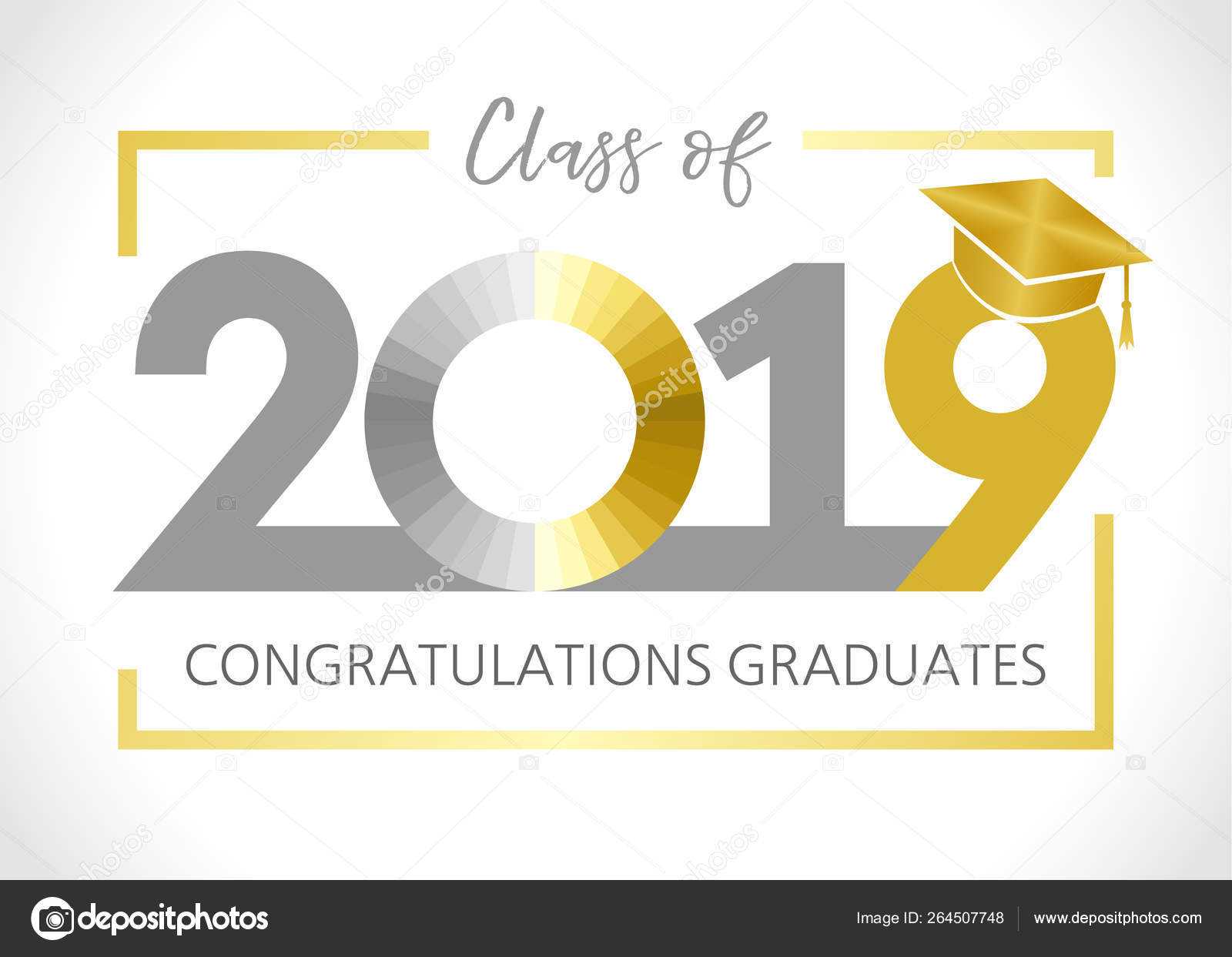 Class Year Graduation Banner Awards Concept Shirt Idea Inside Graduation Banner Template