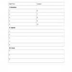 Clever Business Meeting Agenda Template Sample With Company Intended For Free Meeting Agenda Templates For Word