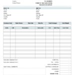 Commercial Invoice Doc – Dalep.midnightpig.co Throughout Commercial Invoice Template Word Doc