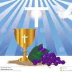 Communion Card Template Stock Illustration. Illustration Of Pertaining To First Holy Communion Banner Templates