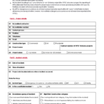 Construction Incident Report Form | Templates At Within Construction Accident Report Template