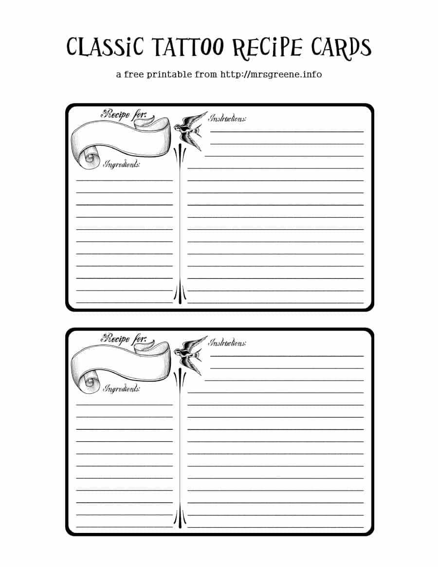Cookbook Recipe Template – Falep.midnightpig.co Pertaining To Full Page Recipe Template For Word