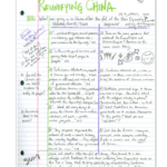 Cornell Notes Example 4: Double Entry Journal Throughout Double Entry Journal Template For Word