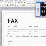 Create A Fax Cover Sheet (Microsoft Word Walk Through) With Regard To Fax Template Word 2010