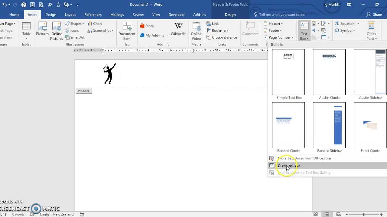Create A Letterhead Template In Microsoft Word 2016 For How To Create A Letterhead Template In Word
