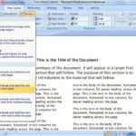 Create A Two Column Document Template In Microsoft Word – Cnet With Regard To Booklet Template Microsoft Word 2007