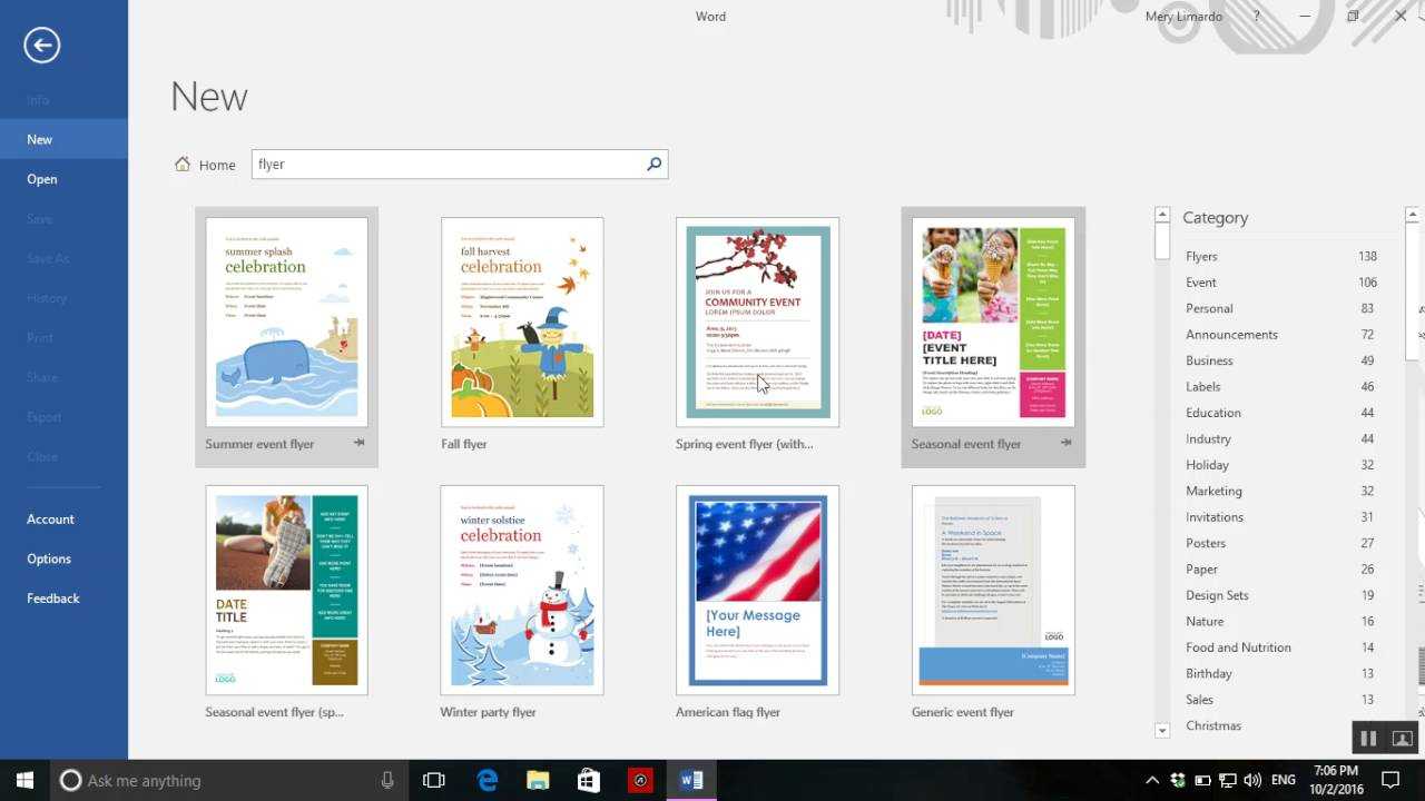 Create Flyers With Word – Falep.midnightpig.co In Templates For Flyers In Word