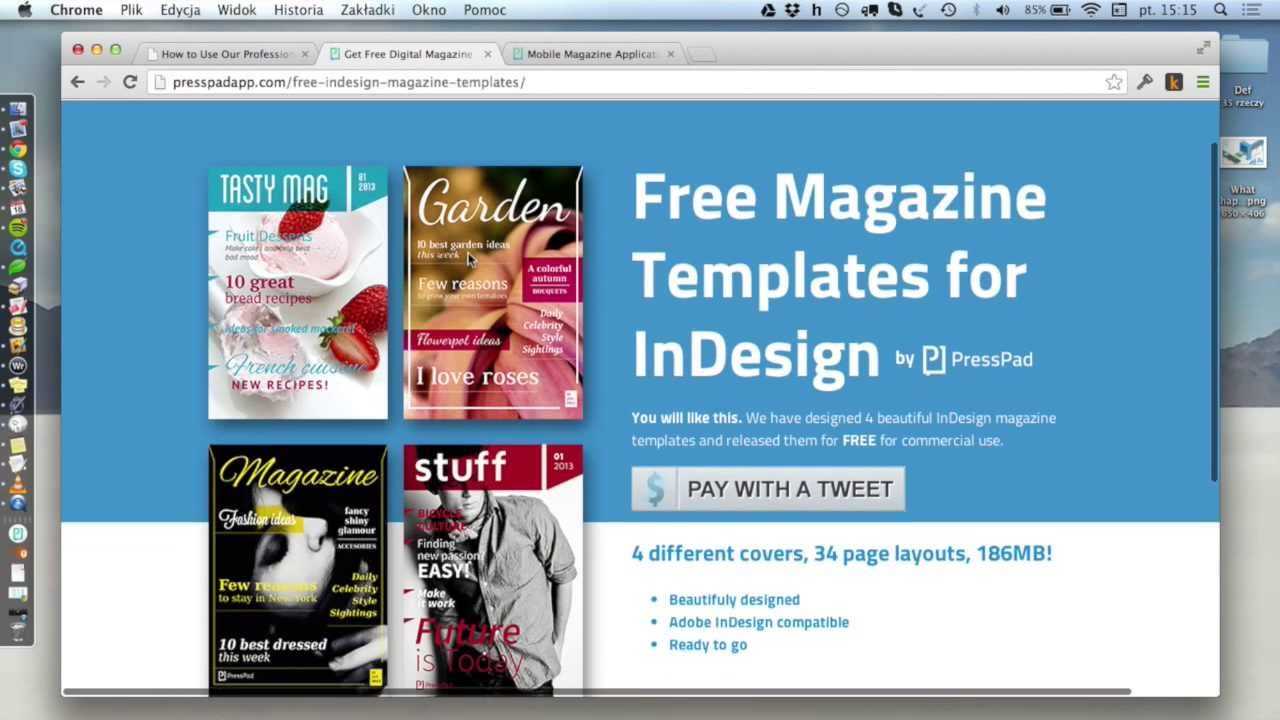 Create Stunning Magazine Covers With Google Docs (Digital Publishing  Webinars) Regarding Magazine Ad Template Word