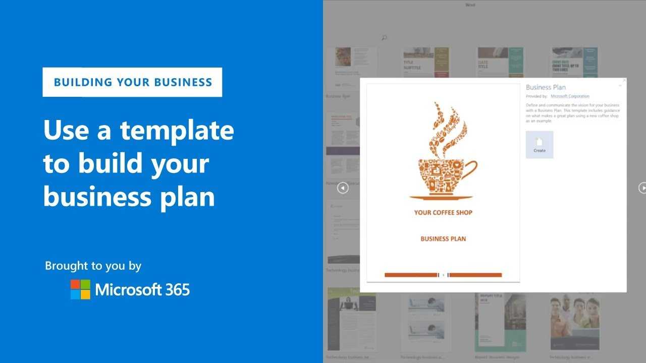Create Your Business Plan With Templates In Microsoft Word For Free Business Proposal Template Ms Word