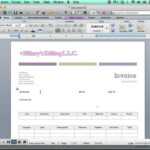 Creating Invoices Using Microsoft Word Templates Inside Invoice Template Word 2010