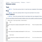 Creating Release Notes – Atlassian Documentation With Software Release Notes Template Word