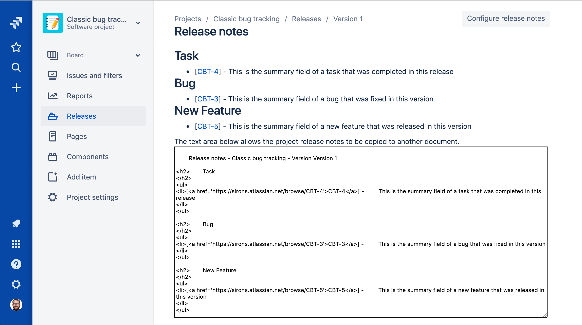 Creating Release Notes – Atlassian Documentation With Software Release Notes Template Word