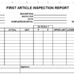 Creating Solidworks Custom Report Templates With Regard To Part Inspection Report Template