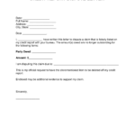 Credit Dispute Letter - Calep.midnightpig.co for Credit Report Dispute Letter Template