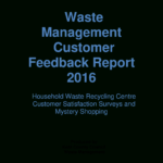 Customer Report | Templates At Allbusinesstemplates Regarding Waste Management Report Template