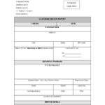 Customer Service Report Template | Templates At Pertaining To Technical Service Report Template