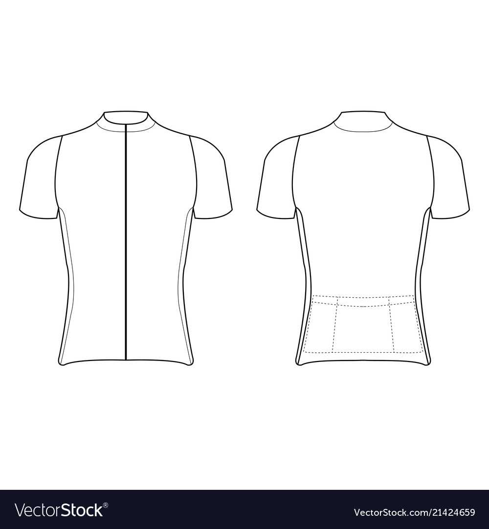 Cycling Jersey Design Blank Of Cycling Jersey Within Blank Cycling Jersey Template