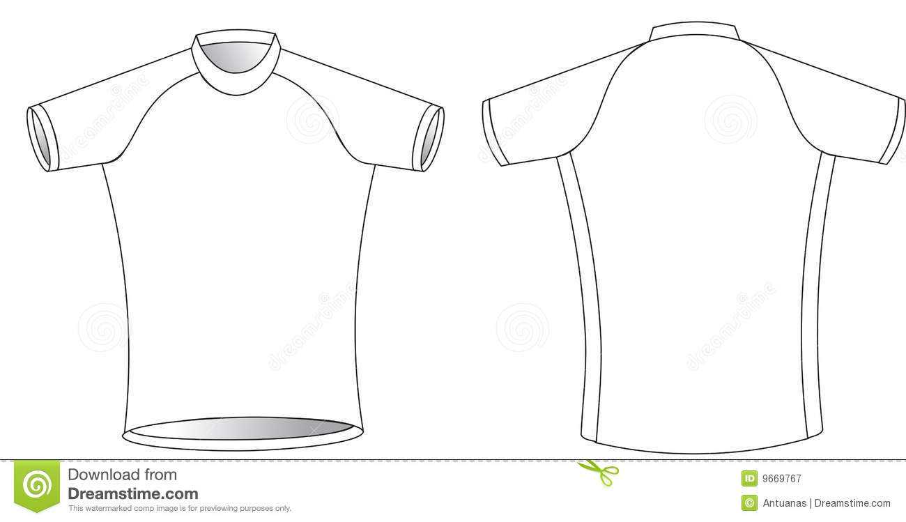 Cycling Jersey Stock Vector. Illustration Of Shirt, Clothing Within Blank Cycling Jersey Template