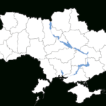 Файл:map Of Ukraine Political Simple Blank — Википедия For Blank City Map Template