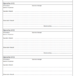 Daily Field Report Format With Field Report Template