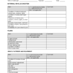 Daily Vehicle Checklist Word | Templates At Intended For Vehicle Checklist Template Word