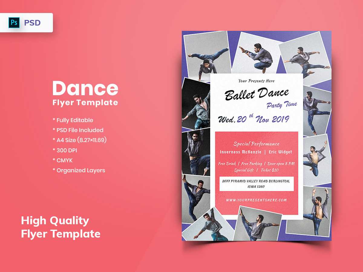 Dance Flyer Template - Calep.midnightpig.co Regarding Dance Flyer Template Word