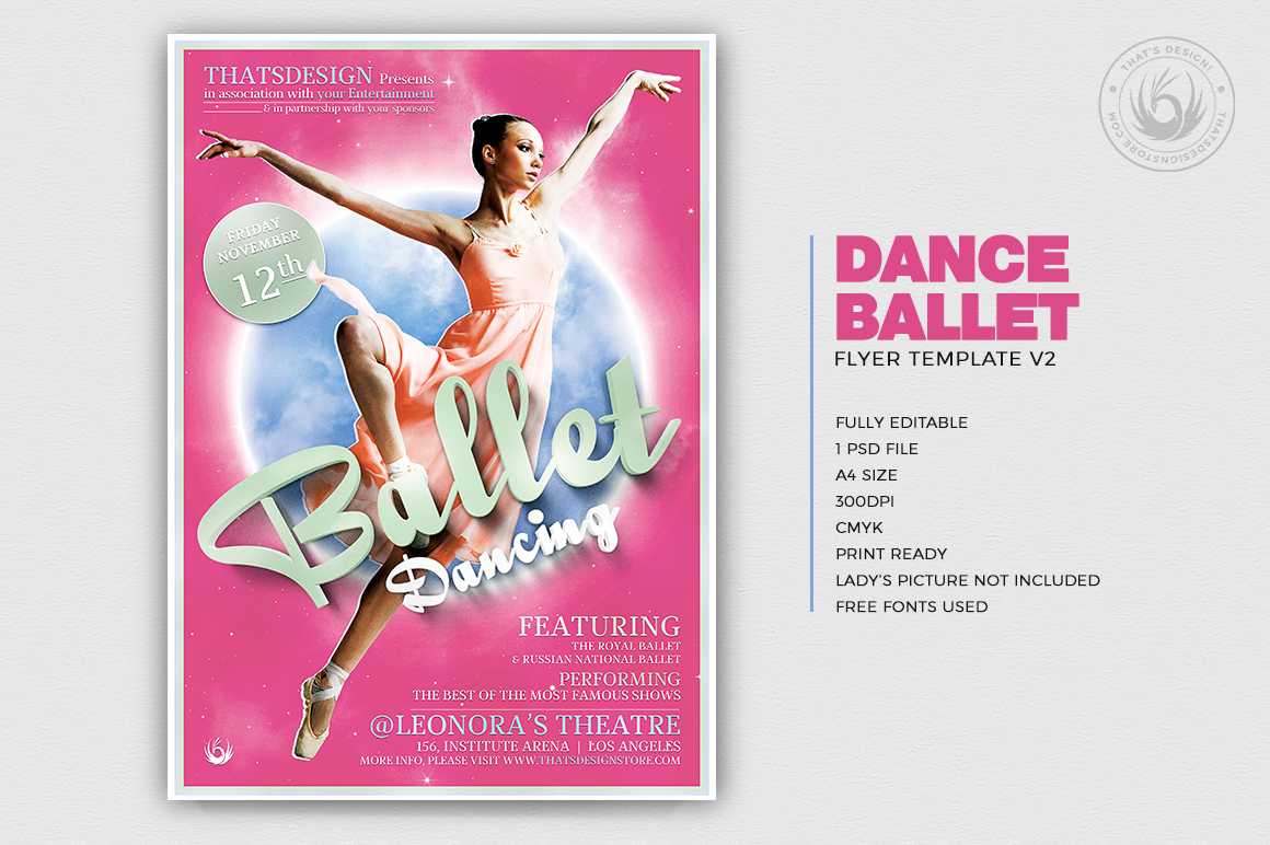 Dance Flyer Template – Calep.midnightpig.co Throughout Dance Flyer Template Word