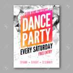 Dance Flyer Template – Calep.midnightpig.co With Dance Flyer Template Word