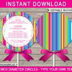 De0E7 Candyland Invitation Template | Wiring Resources With Regard To Blank Candyland Template
