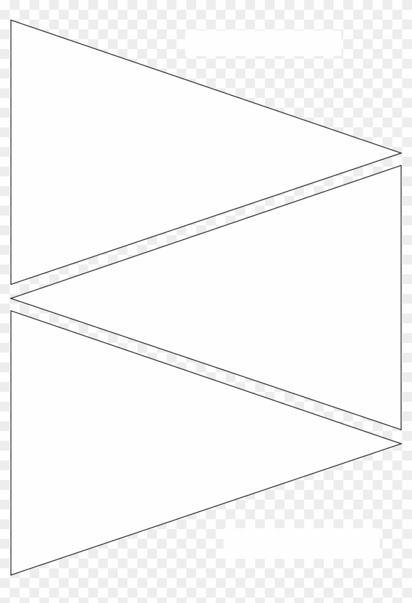 Delicate Printable Pennant Banner Template Free | Coleman Blog Intended For Free Triangle Banner Template