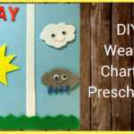 Diy I Weather Chart For Preschoolers With Kids Weather Report Template