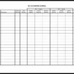 Double Entry Accounting Worksheet | Printable Worksheets And For Double Entry Journal Template For Word