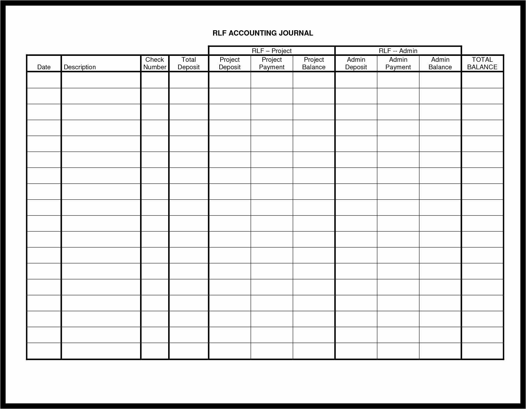 Double Entry Accounting Worksheet | Printable Worksheets And For Double Entry Journal Template For Word
