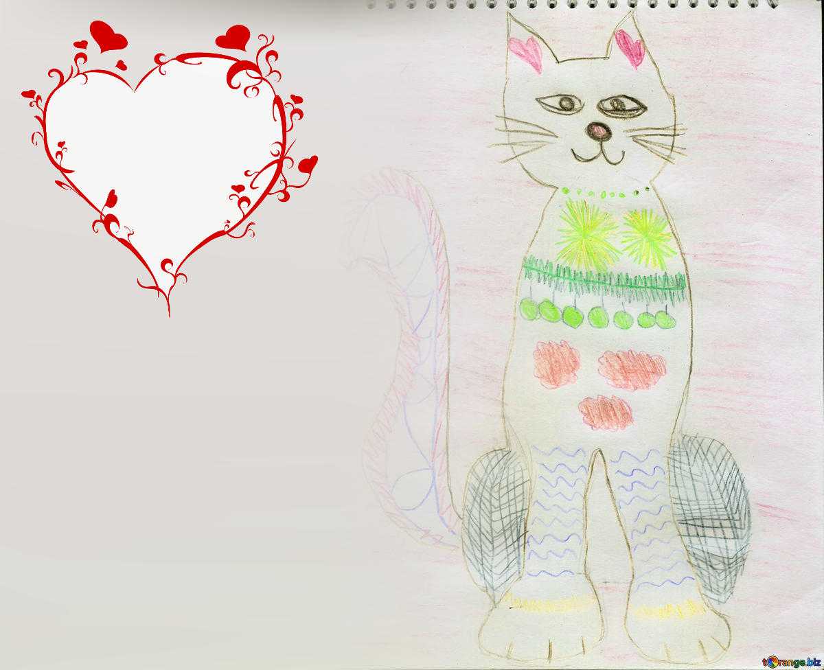 Download Free Picture Weather Forecast Cat Child Painted Intended For Kids Weather Report Template