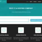 Download Html/css Templates For Free: It Host – Free Html In Blank Html Templates Free Download
