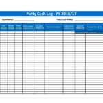 Download Petty Cash Log Style 68 Template For Free At Intended For Petty Cash Expense Report Template