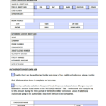 Download Sample Credit Card Authorization Form Template With Credit Card Authorization Form Template Word