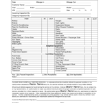 Dramatic Free Printable Driver Vehicle Inspection Report Pertaining To Vehicle Inspection Report Template