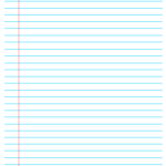 ❤️20+ Free Printable Blank Lined Paper Template In Pdf❤️ intended for Ruled Paper Word Template