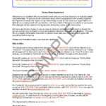 Easy To Understand" Nanny Share Contract | Nanny Parent In Nanny Contract Template Word