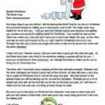 Editable Personalised Letter From Santa And Elf Studio And Word Doc Format  – Commercial Use For Santa Letter Template Word