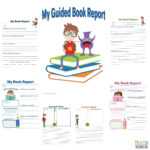 Elementary Guided Book Report For One Page Book Report Template