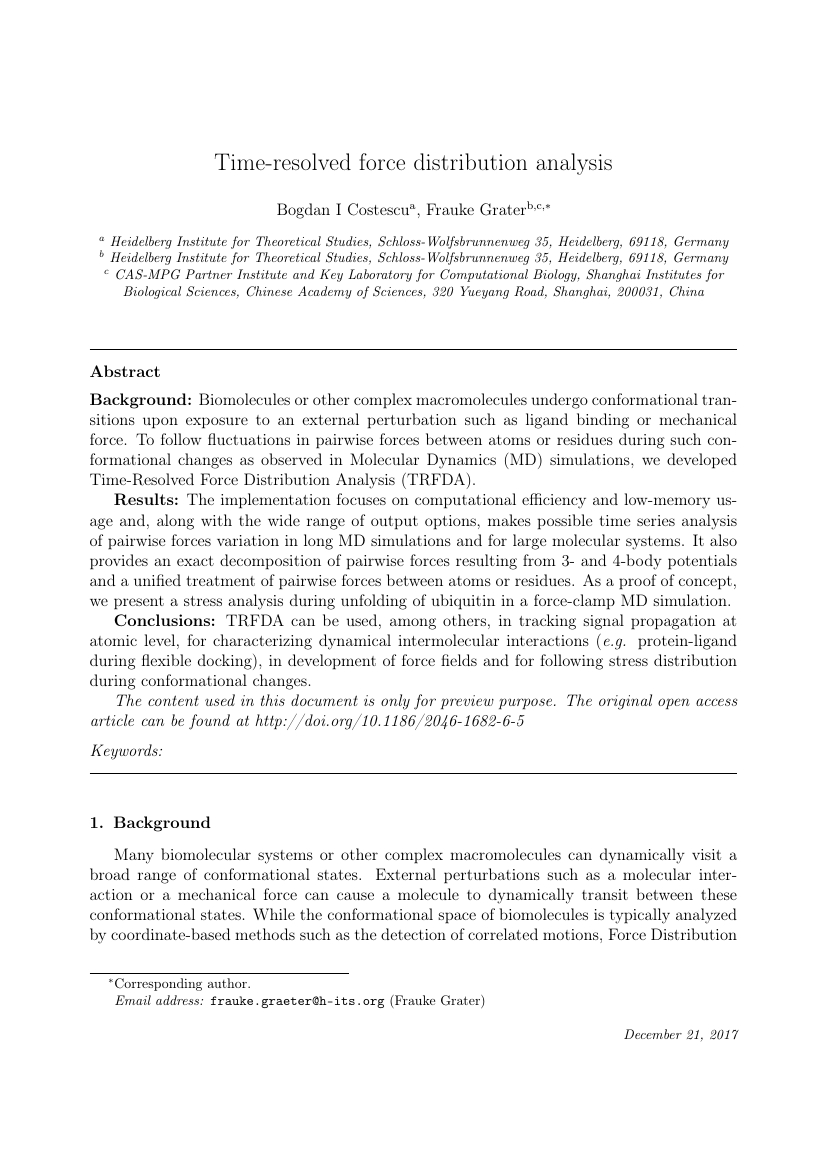 Elsevier - Default Template For Elsevier Articles Template For Journal Paper Template Word